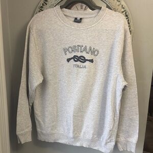 Gray Positano Italia Men's Sweater